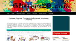Desktop Screenshot of glitters20.com