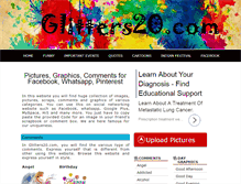 Tablet Screenshot of glitters20.com